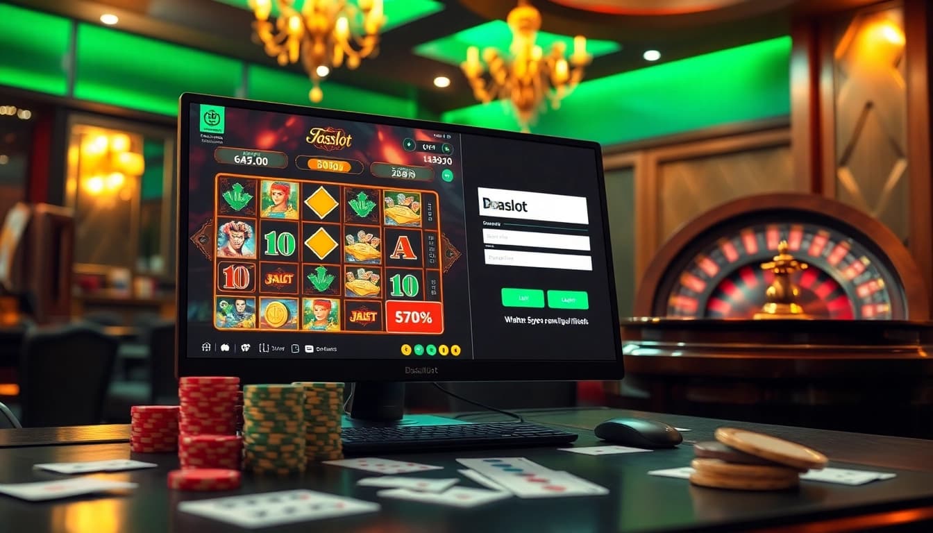 Experience the thrill of doaslot login featuring vibrant slots and luxurious gambling elements.