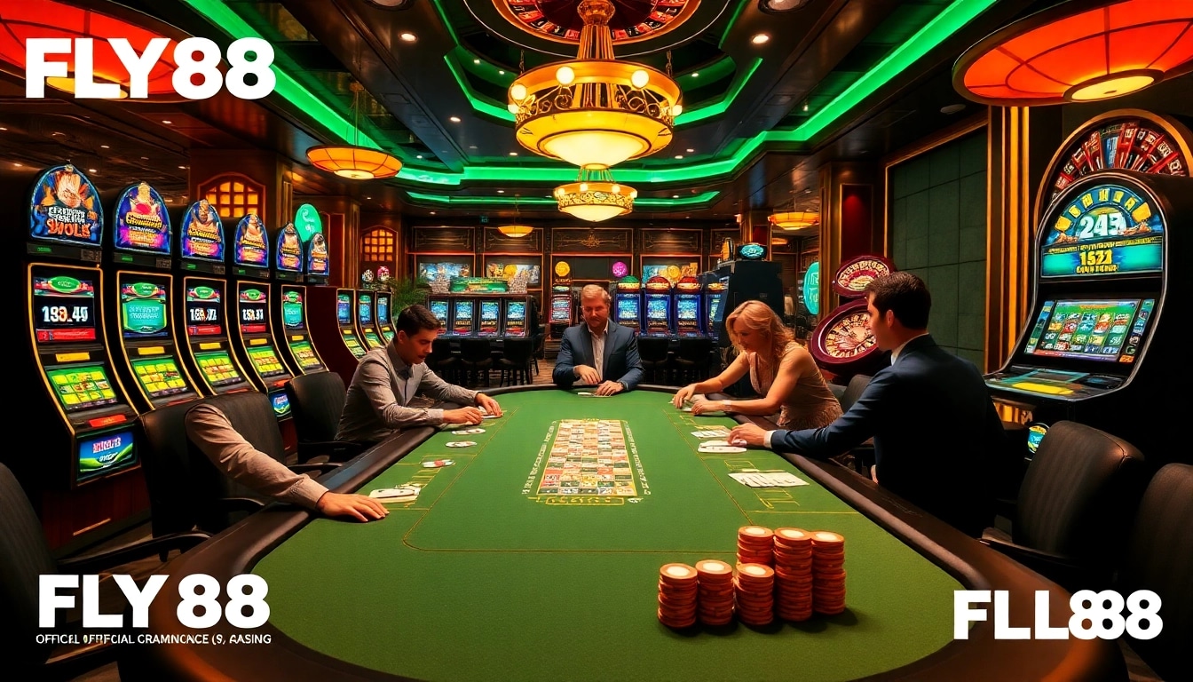 Experience the thrill of gambling at trang FLY88 chính thức with exciting casino games and vibrant settings.