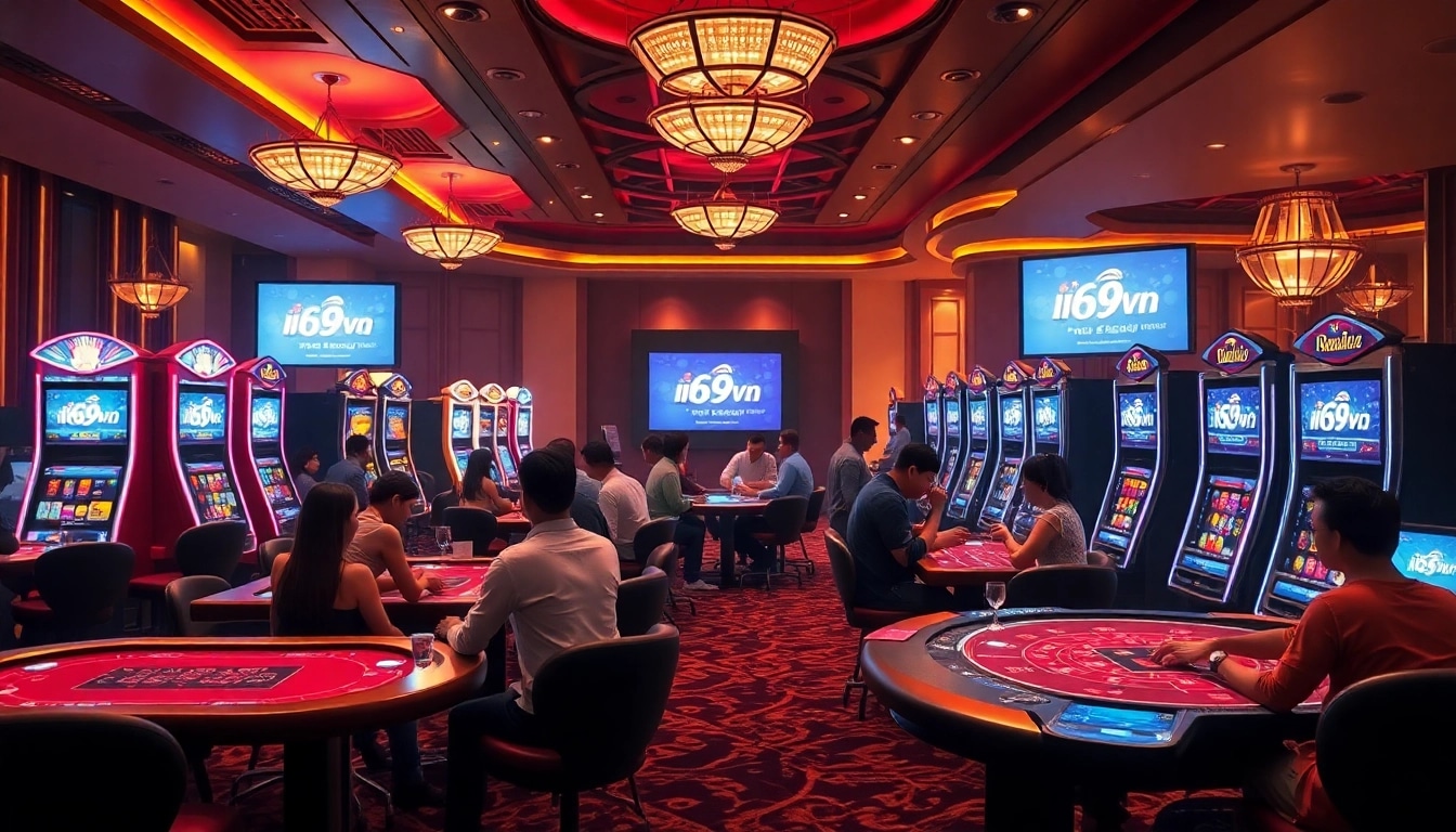 Experience thrilling games at https://ii69vn.com/, where excitement meets luxury in the vibrant casino scene.
