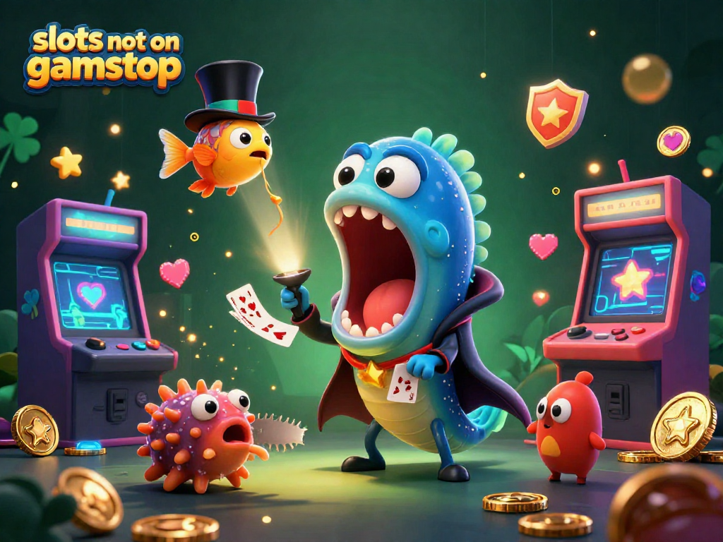 Experience thrilling gameplay with slots not on gamstop featuring an animated sea scene with glowing game elements.