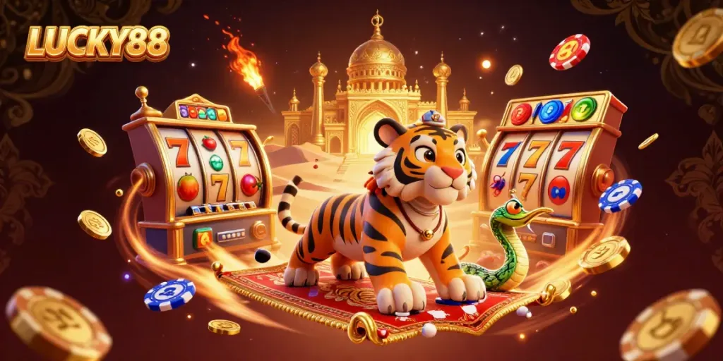 LUCKY88 offers players an exciting world of slot machines with dynamic symbols and colorful elements.