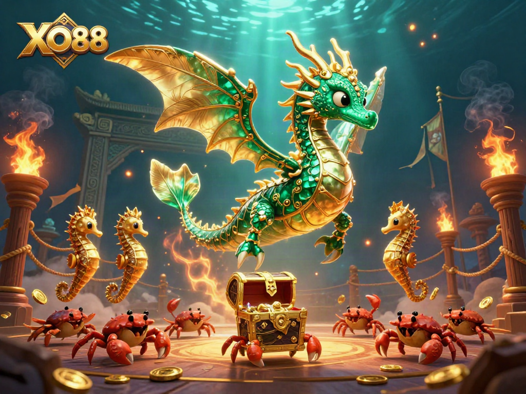 Experience thrilling gameplay at XO88 with dazzling treasure and virtual riches.