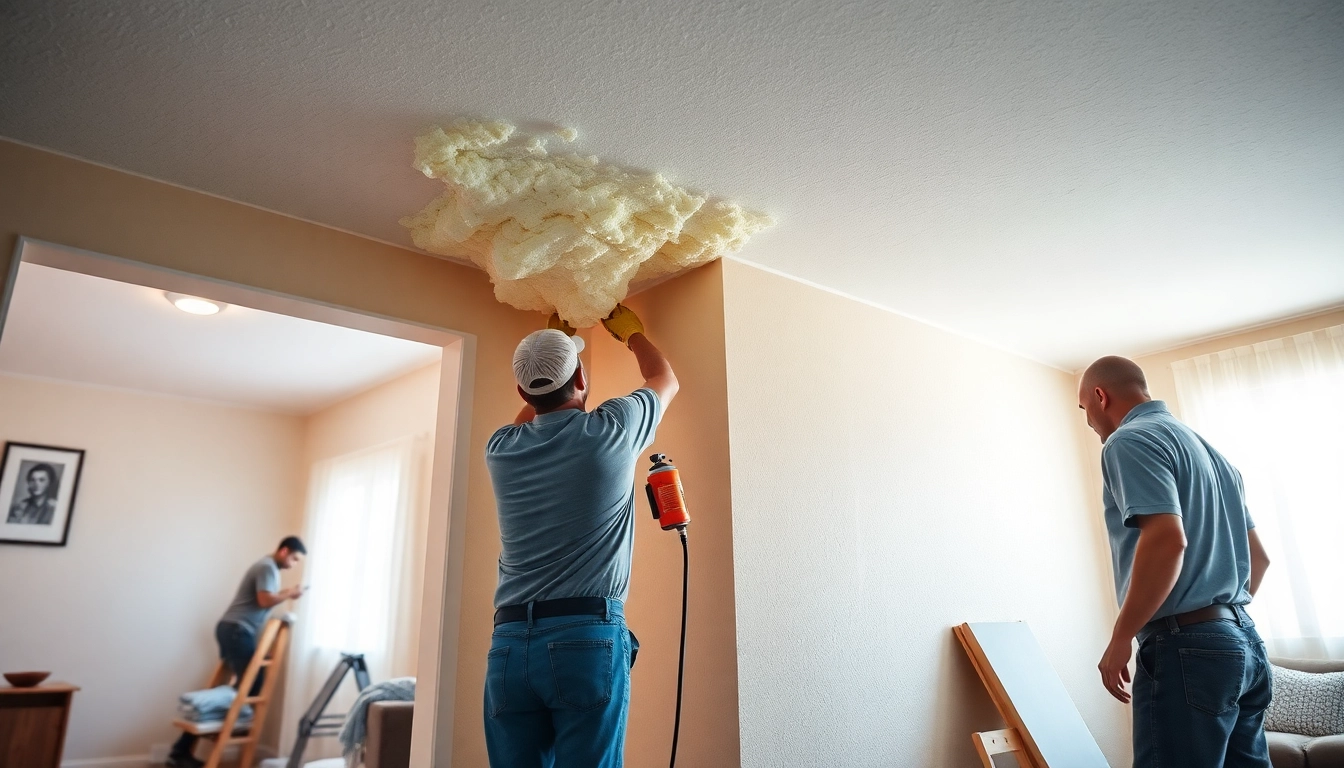 Efficient spray foam removal Littlehampton showcased in a residential setting, highlighting expert techniques.