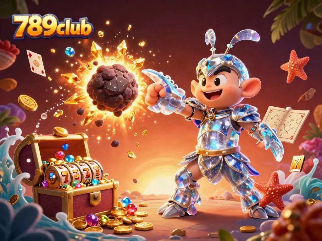 Play thrilling games at 789club with exciting wins and vibrant visuals in an engaging casino scene.