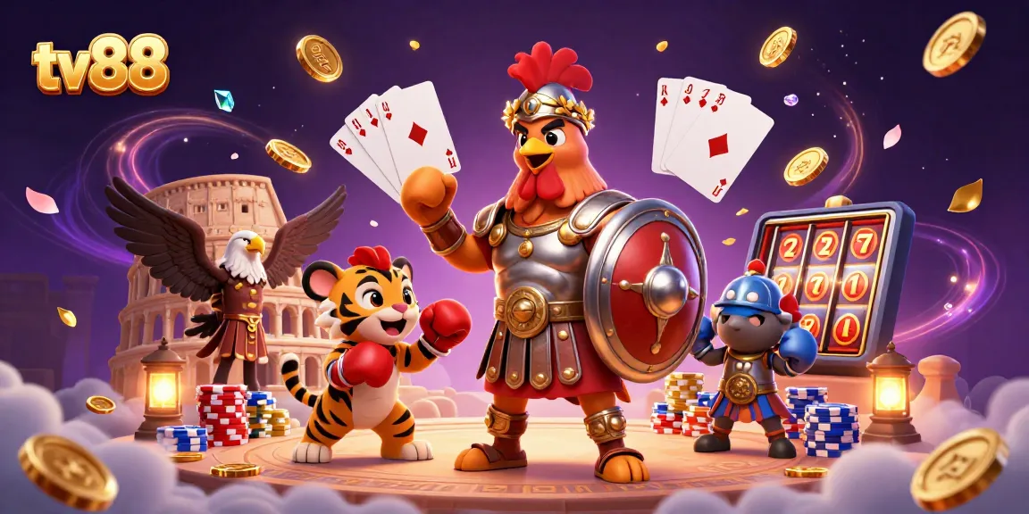 Experience thrilling gameplay with the tv88 gladiator rooster in an engaging casino adventure.