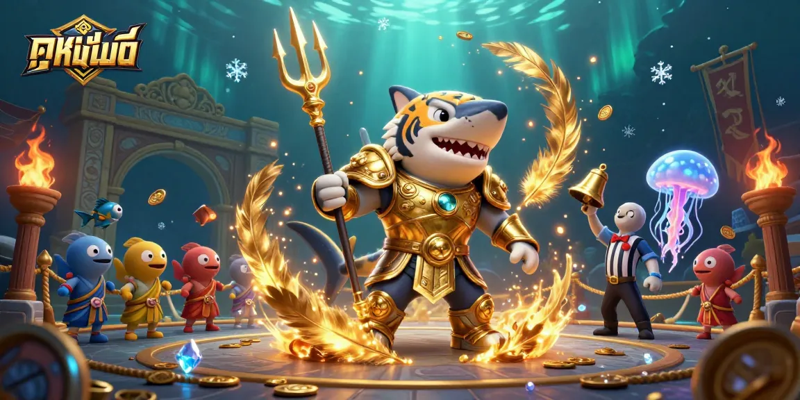Engage in ดูหนังออนไลน์ with thrilling scenes featuring casino elements and a dynamic underwater colosseum.