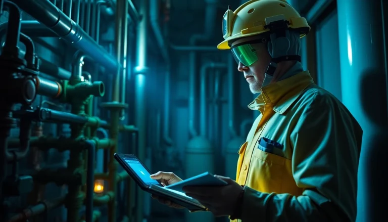 Detecting gas leaks with advanced Tracer Gas Leak Detection technology using a state-of-the-art detector.