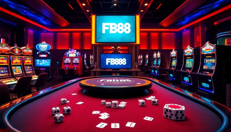 Experience the excitement of gambling at https://fb88b.net/ with lively slot machines and poker action.