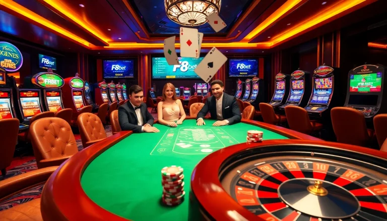 Experience the thrill of F8bet with vibrant poker games and exciting casino action.