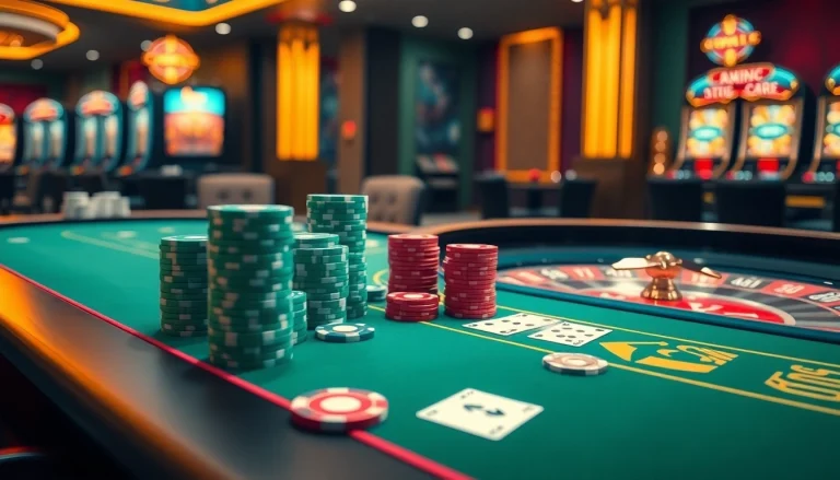 Experience the excitement of 789f nhà cái with an engaging online casino gaming scene featuring poker and roulette.