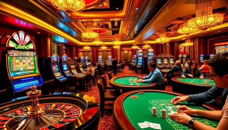 Experience the excitement of gambling at https://rr88.se.net/ with a luxurious casino scene featuring roulette and poker.