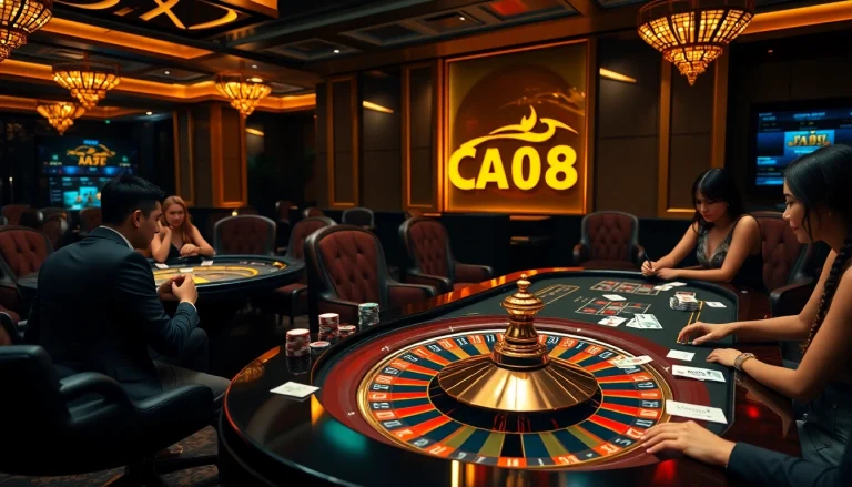 Experience thrilling games at https://da88.co.im/ with vibrant roulette and engaging poker tables.