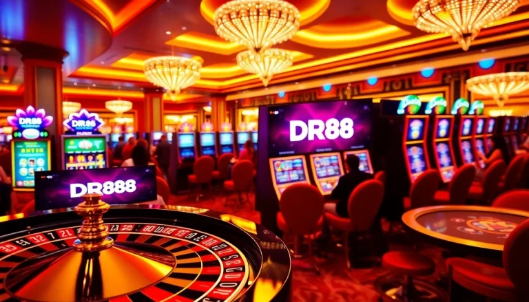 Experience the excitement of DR88 casino with vibrant tables and genuine player engagement.