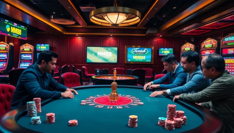 Experience high-stakes action at https://mm88.in.net/ with poker, roulette, and vibrant casino visuals.