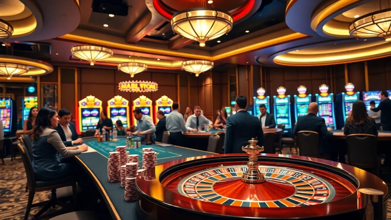 Experience thrilling games at https://lc88.art/ with vibrant casino scenes and engaging players.