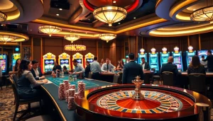 Experience thrilling games at https://lc88.art/ with vibrant casino scenes and engaging players.