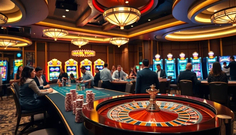 Experience thrilling games at https://lc88.art/ with vibrant casino scenes and engaging players.