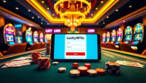 Login to LuckyWin and immerse in a vibrant casino experience.
