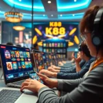 Engaging digital gaming interface of k88win showcasing various casino games.
