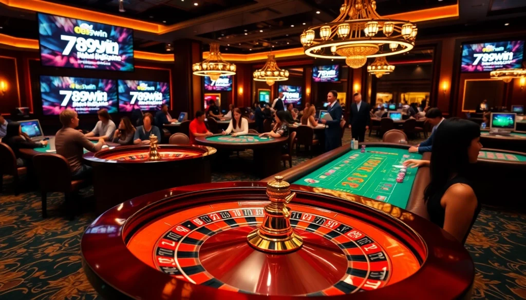 Experience the excitement at 789win with vibrant casino games and thrilling betting action.