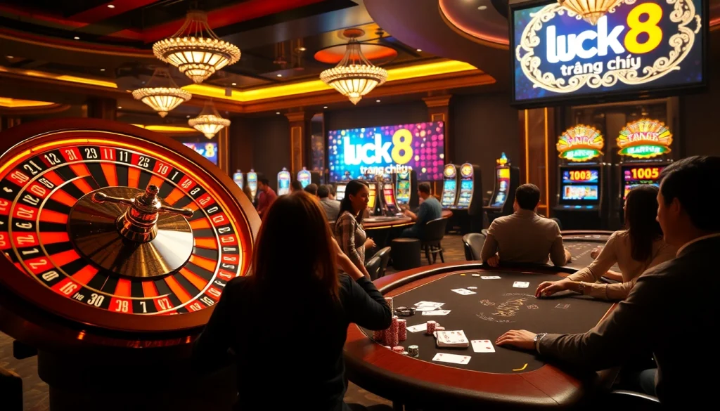 Experience the thrill at luck8 trang chủ with vibrant slots and poker games.