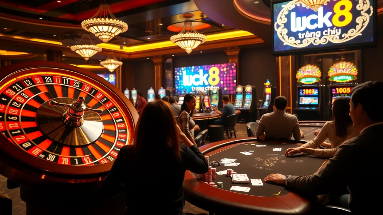 Experience the thrill at luck8 trang chủ with vibrant slots and poker games.