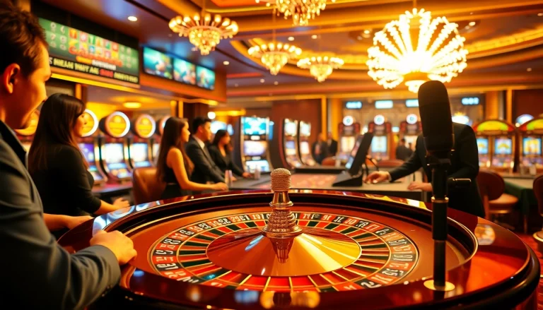 Players engaging in a thrilling roulette game at MV88 casino, capturing the excitement in style.