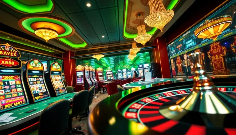 Experience thrilling gameplay at Nhà Cái X88 with vibrant casino tables and engaging betting action.