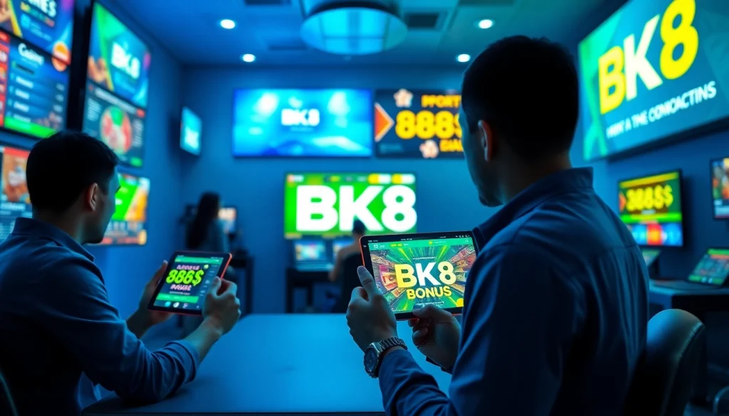Engaging online gaming experience at bk860s.com featuring sports betting and casino promotions.