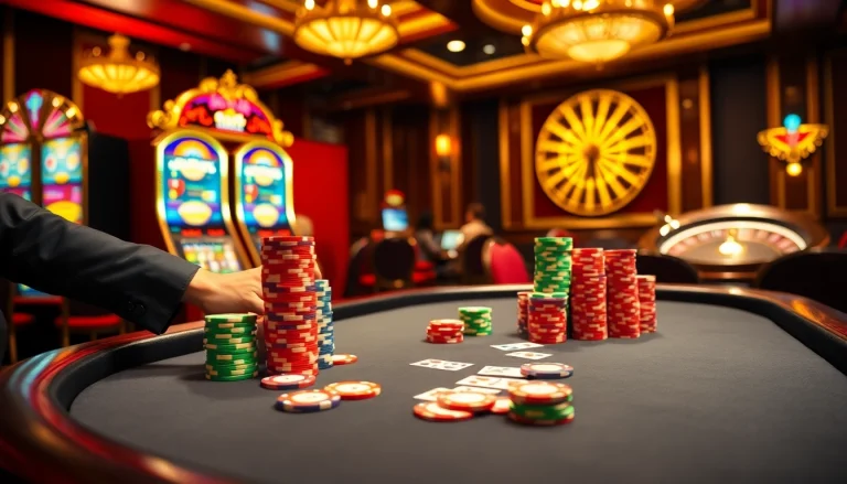 Winning strategies in poker at https://98wincom.best/ in a luxurious casino environment.