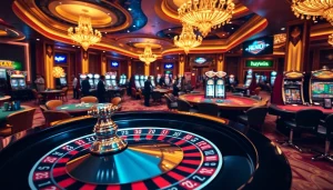 Experience the excitement of haywin gaming with luxurious casino ambiance and thrilling action.