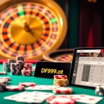 Experience high-stakes thrills at DF999.com with vibrant poker games and luxury casino elements.