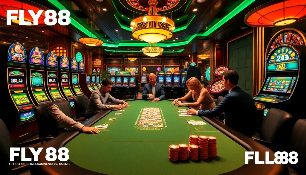 Experience the thrill of gambling at trang FLY88 chính thức with exciting casino games and vibrant settings.