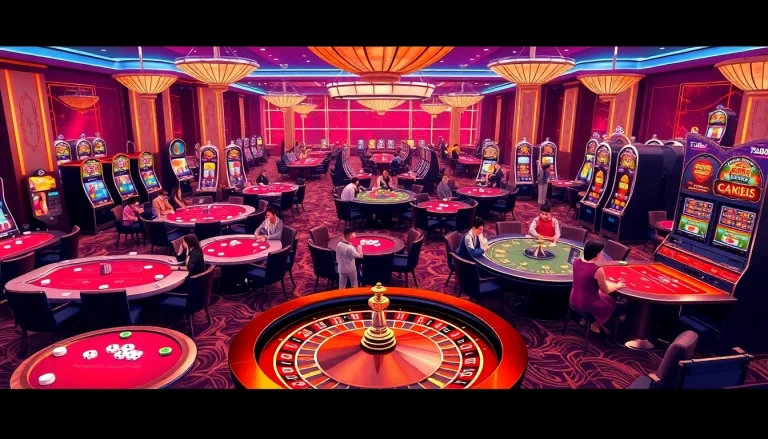 Experience the thrilling ambiance of Nhà Cái X88 with vibrant games and professional gaming setups.