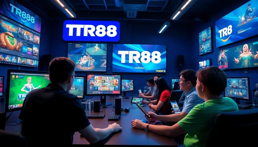 Experience engaging entertainment on Trang chủ TR88 with diverse online games and user-friendly interface.