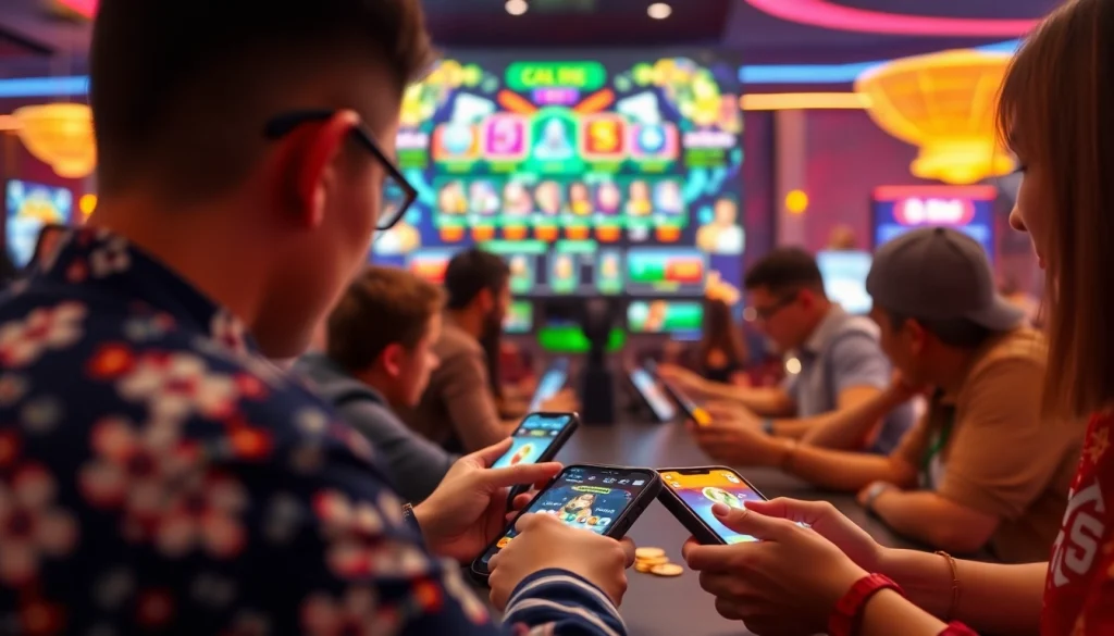 xóc đĩa online gaming interface with vibrant graphics and digital coins