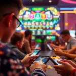 xóc đĩa online gaming interface with vibrant graphics and digital coins