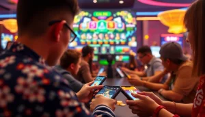 xóc đĩa online gaming interface with vibrant graphics and digital coins