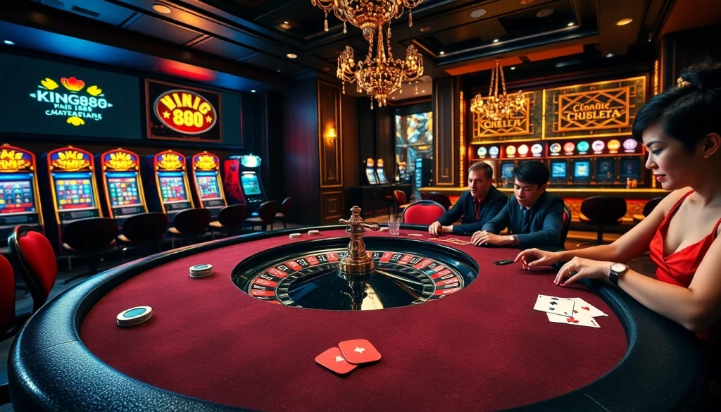 Experience excitement at king888.onl with glamorous casino games, vibrant poker tables, and thrilling roulette.