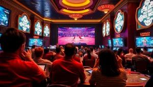 Experience the excitement of đá gà trực tiếp with immersive betting visuals and live match displays.