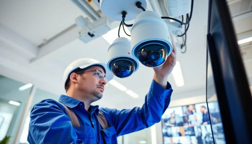 Soporte técnico experto para la instalación y configuración de cámaras de seguridad.